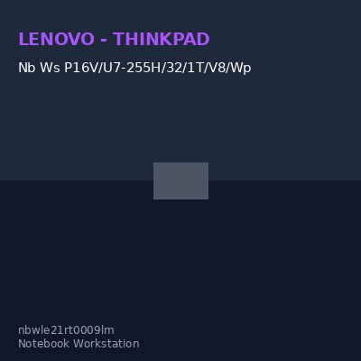 Nb Ws P16V/U7-255H/32/1T/V8/Wp