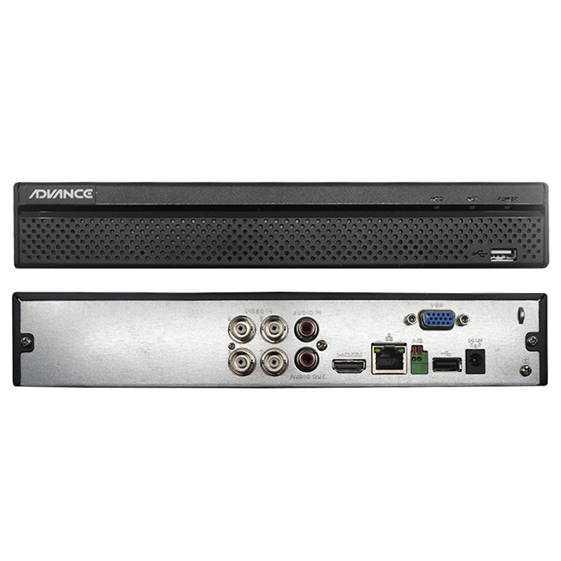 DVR Advance Adv-Dvr1 5 En 1 De 4 Canales Analógicos/Hdcvi/Hdtvi/Ahd + 1 Canal IP