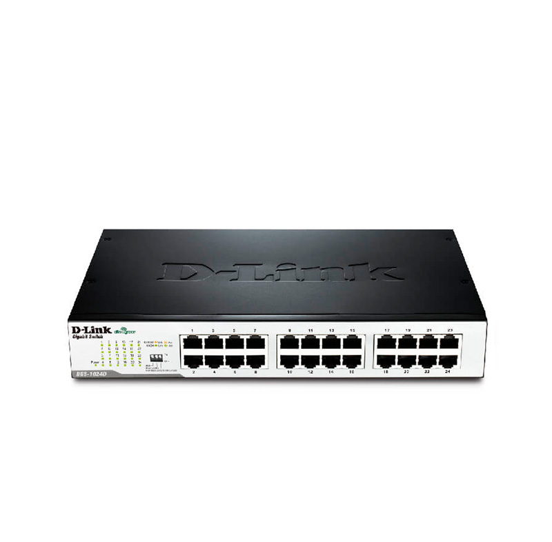 Switch D-LINK Dgs-1024D, 24 Puertos 10/100/1000Mbps, Ieee 802.3X Control De Flujos, P