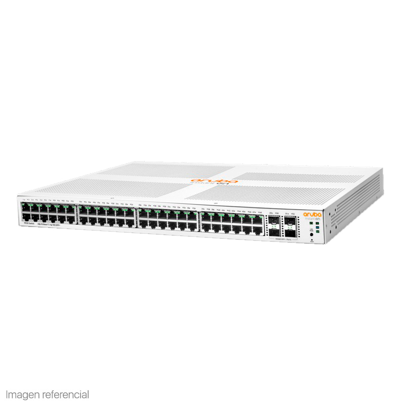 Switch Hpe Aruba Instant On 1930 48G 4Sfp/Sfp+48 Puertos 10/100/1000 Rj-45 Con D