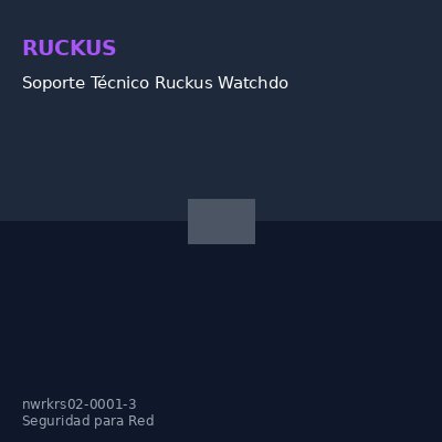 Soporte Técnico Ruckus Watchdog, Usuario Final, Virtual Smartcell Gateway, 3 Años. @@