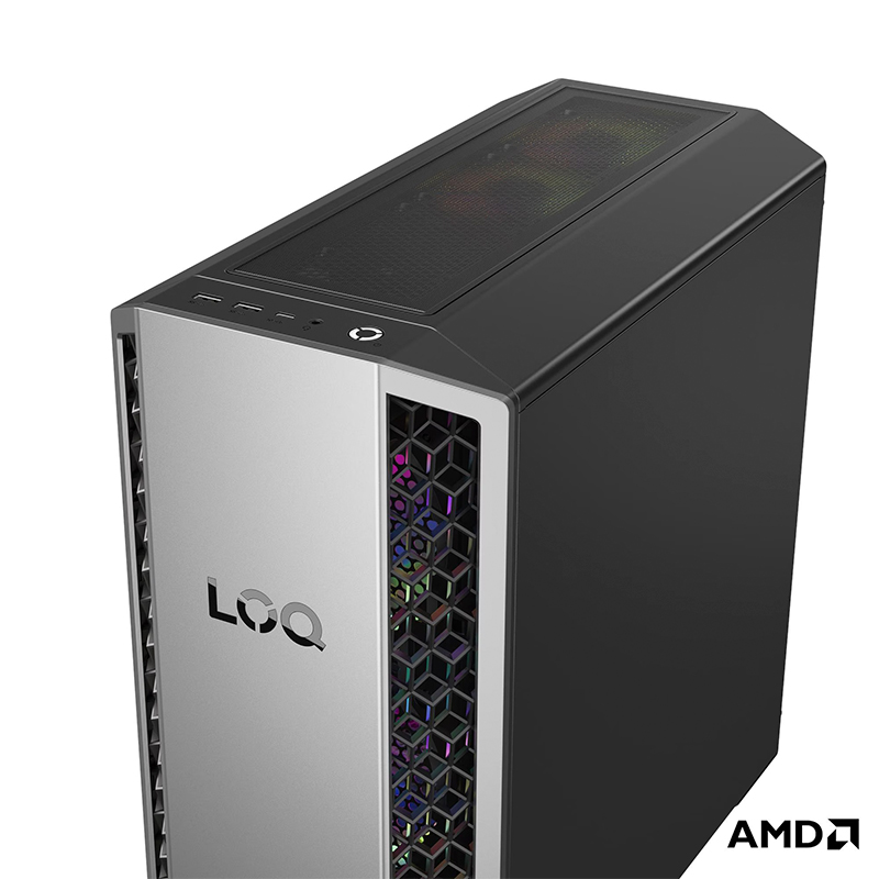 Pc Gaming Lenovo Loq Tower 26Adr10, Ryzen 7 8745Hx 3.6/5.1Ghz,16Gb Ddr5Potencia