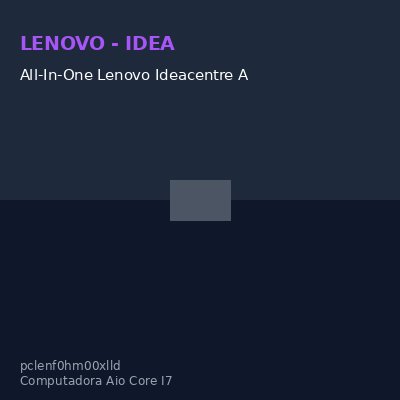 All-In-One Lenovo Ideacentre Aio 27Irh9 27 FHD IPS Core I7-13620H Hasta 4.9GHZ 16GB