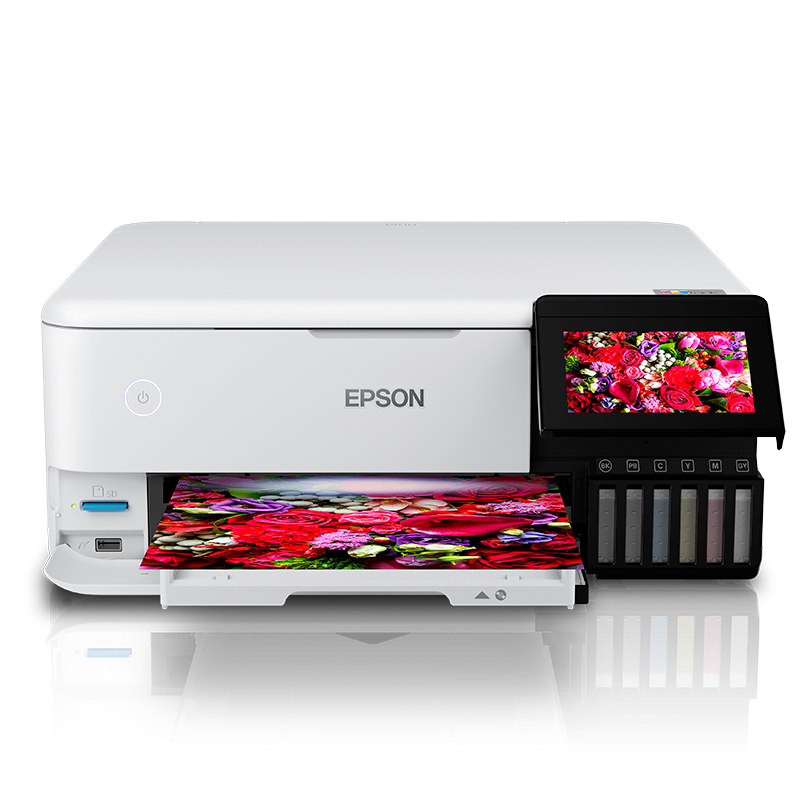 Multifuncional De Tinta Epson Ecotank L8160, Imprime/Escanea/Copia, Lan/Wi-Fi/Usb 2.0