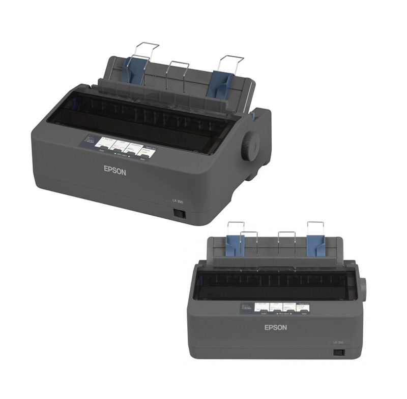 Impresora De Matriz Epson Lx-350, Matriz De 9 Pines, Velocidad Máxima 347 Cps (10 CPI