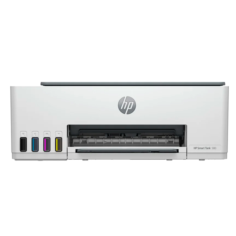 Impresora All-In-One De Tinta HP Smart Tank 580, Imprime, Escanea, Copia/Wi-Fi/Bt/Usb