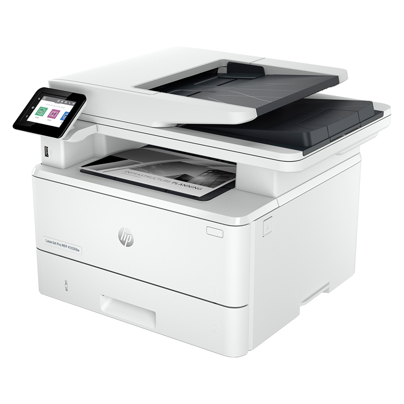 Impresora Monocromatica HP Laserjet Pro Mfp 4103Fdw, Imprime/Copia/Escanea/Fax/Usb 2.