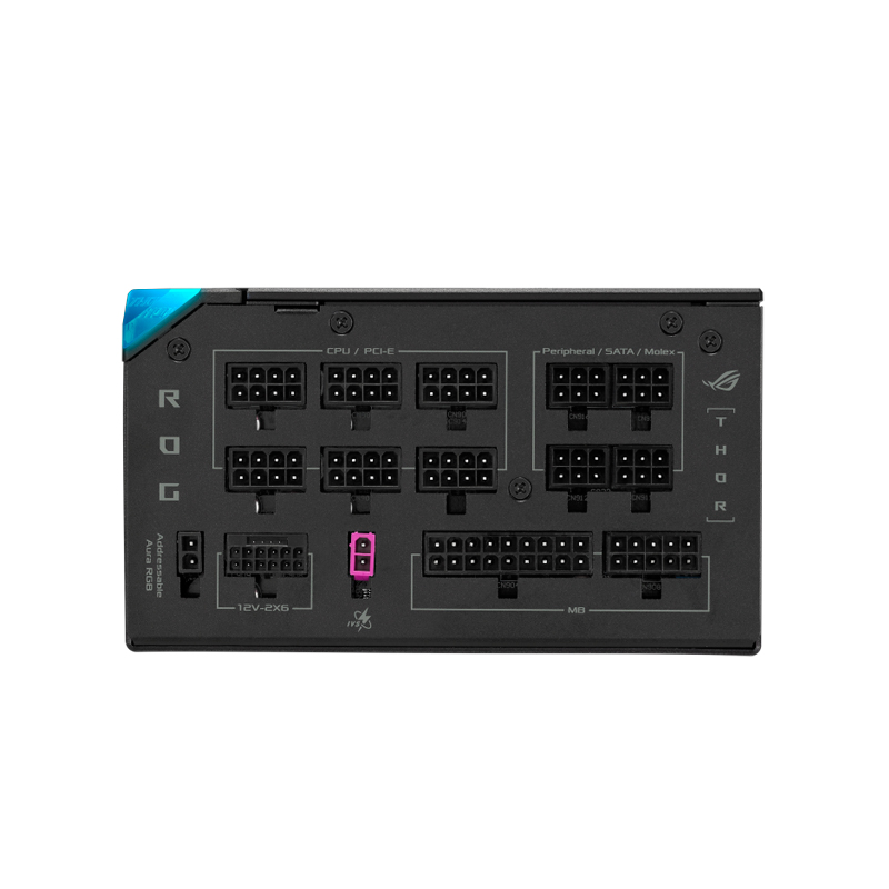 Fuente de alimentación ASUS ROG Thor 1200W Platinum III, 80 Plus Platinum, Formato ATX