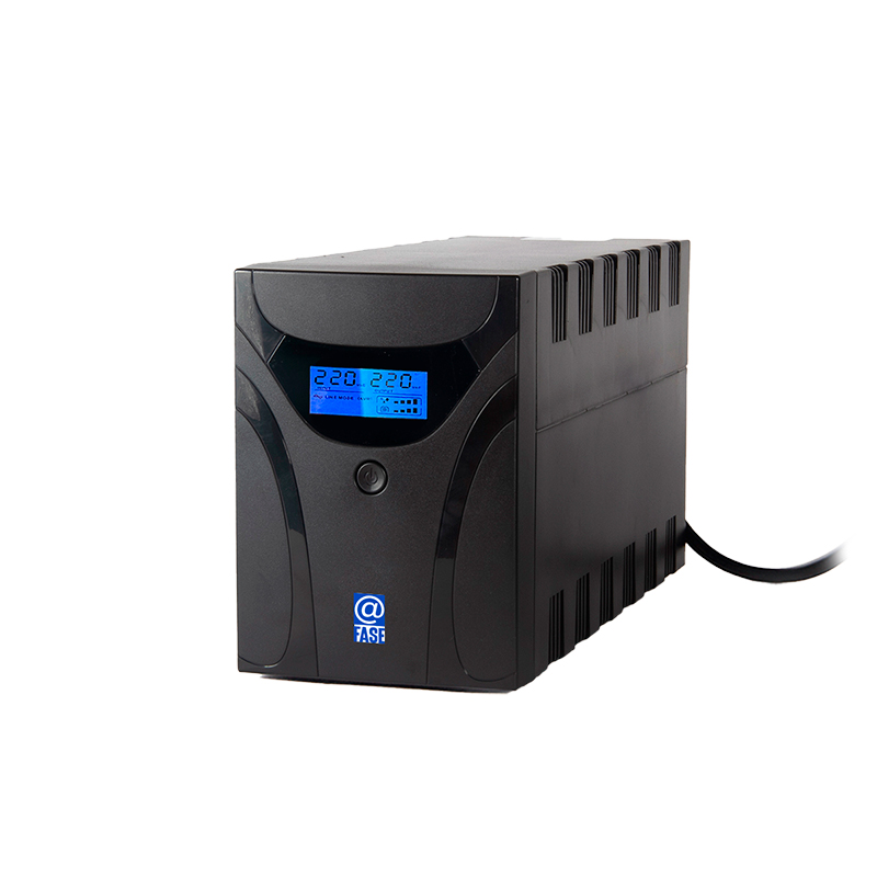 UPS Interactivo Elise Fase, Aur-1200-Lcd-Usb, 1200 VA / 600 W, Puerto Inteligente USB
