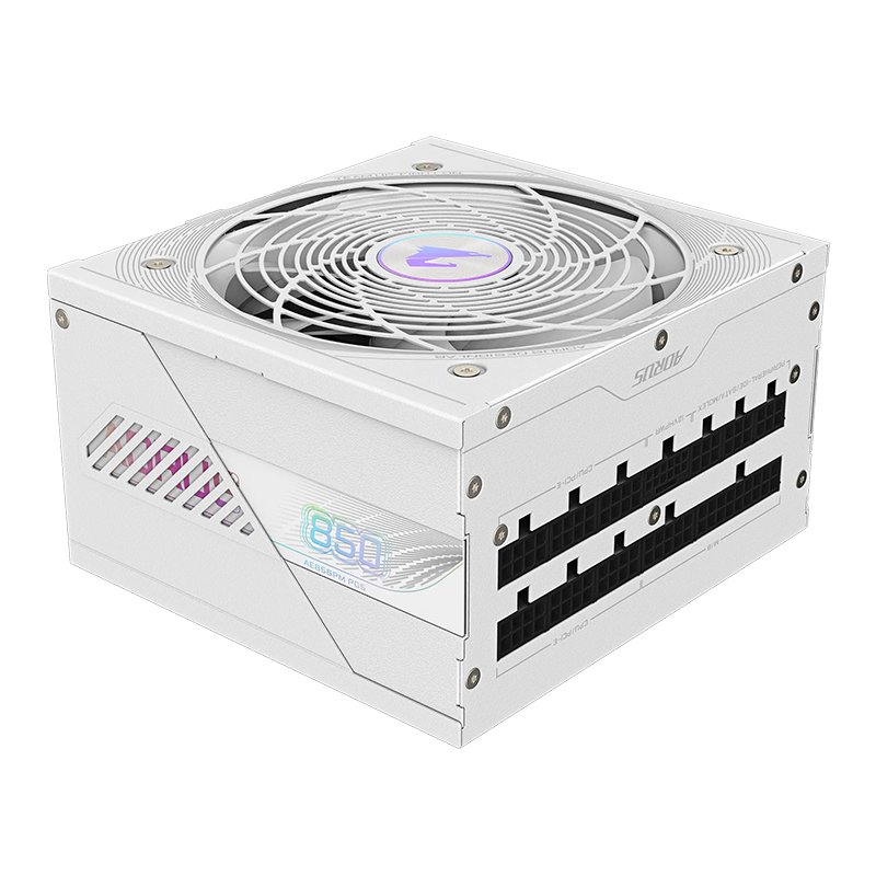 Fuente De Alimentación Gigabyte Gp-Ae850Pm Pg5 Ice, 850W, 80 Plus Platinum, Formato A
