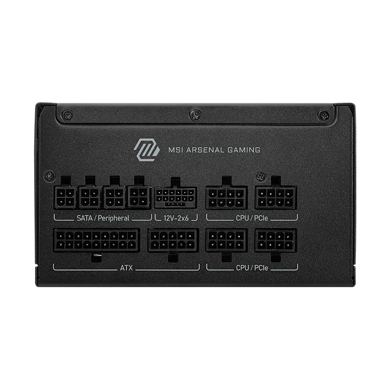 Fuente De Alimentación MSI Mag A1000Gls PCI-E 5, 1000W, 80 Plus Gold, Formato Atx. @@
