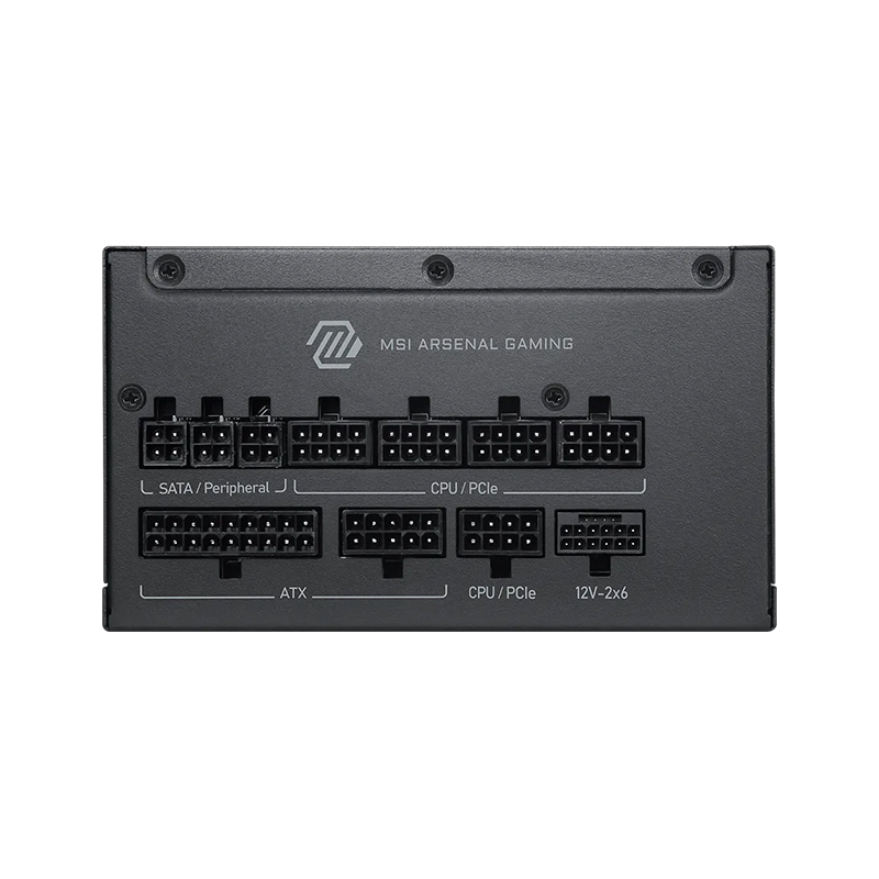 Fuente De Alimentación MSI Mag A1200Pls Pcie5, 1200W, 80 Plus Platinum, Formato Atx.