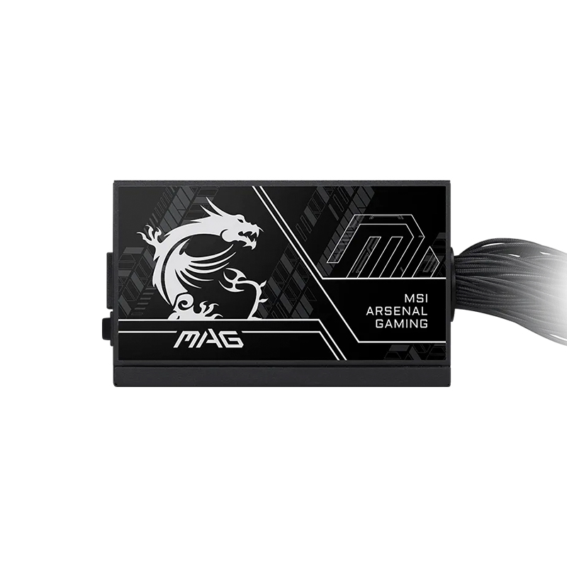 Fuente De Alimentación MSI Mag A750Bn Pcie5 Iii, 750W, 80 Plus Bronze, Formato Atx. @