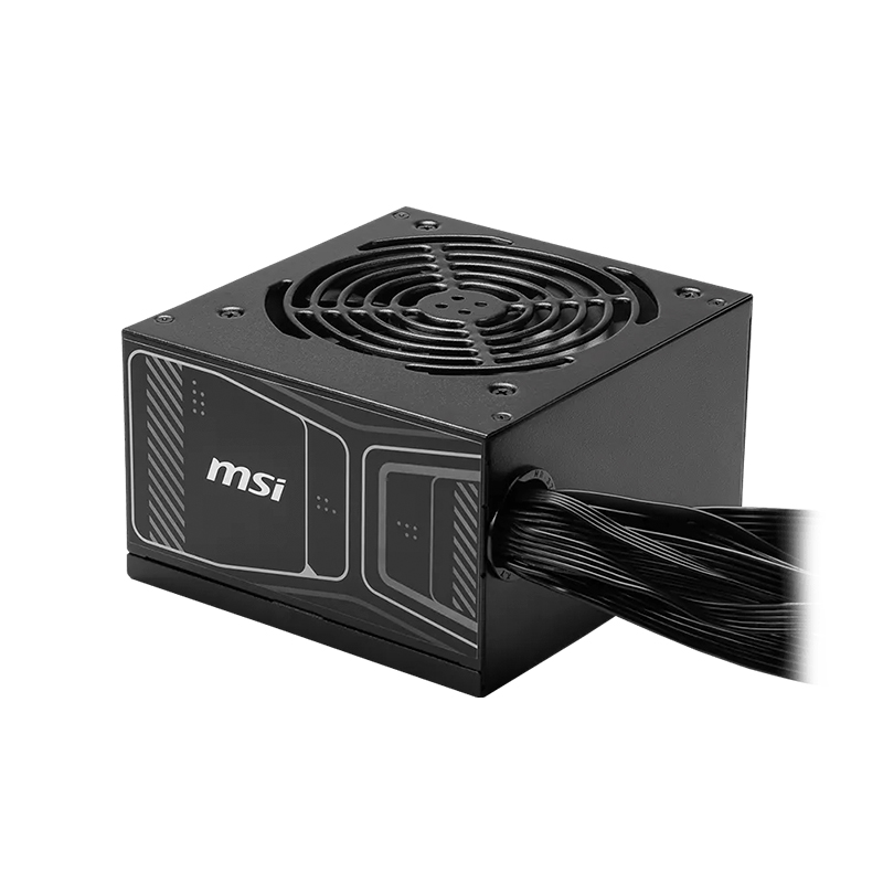 Fuente De Alimentación MSI Mag A750Gn Pcie5, 750W, 80 Plus Gold, Formato Atx.
