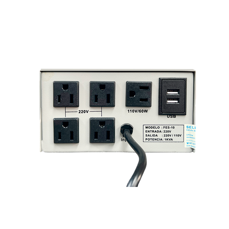 Estabilizador De Voltaje Elise - Fase Fes-10, Estado Sólido, Potencia: 1Kva 1000VA