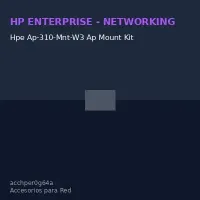 Hpe Ap-310-Mnt-W3 Ap Mount Kit