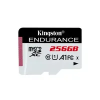 Memoria Flash MicroSD Kingston Endurance, 256Gb, Interfaz: Uhs-1, U1, Class 10, A1