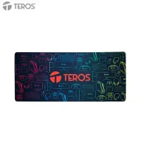 Mousepad Gamer Teros Te-3023G, Diseño Impresoel Mouse Pad Teros Te-3023G Brinda