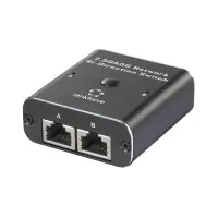 Switch Bidireccional De Red Renkforce Rf-Ew-700 De 2 Puertos 2.5G & 5G, Alimentacion