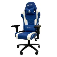 Silla Gamer Teros Te-8126B, Azul Y Blancola Silla Gamer Teros Te-8126B Ofrece Un