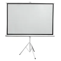 Ecran Con Tripode Teros Te-9063W, 1.56 X 1.17 Metros, 4:3 (80), Blanco Mate.pre
