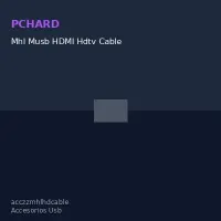 Mhl Musb HDMI Hdtv Cable
