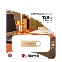 Memoria Flash USB Kingston Datatraveler Se9 G3, 128Gb, USB 3.2 Gen 1 (Tipo-A)Vel