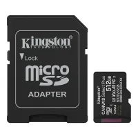 Tarjeta De Memoria Kingston 512GB MicroSD Canvas Select Plus -150Mb/Seg - Uhs-I Clase