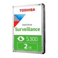 Disco Duro Toshiba Surveillance S300, 2TB SATA 6.0Gb/S, 5400Rpm, 128MB Cache, 3.5.
