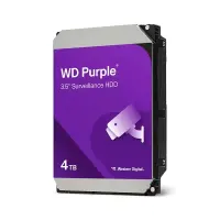Disco Duro Western Digital Wd Purple Wd44Purz, 4Tb, Sata, 256MB Cache, 3.5, Cmr