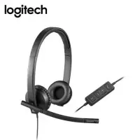 AUDIFONO C/MICROF. LOGITECH B2B H570E USB STEREO UC VERSION BLACK (981-000574)