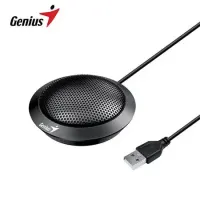 MICROFONO GENIUS MIC-100U P/VIDEO CONFERENCIA USB BLACK (31700001400)
