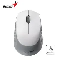 MOUSE GENIUS DUAL WIRELESS/BT NX-8000S BT BLUEEYE SILENT ERGONOMICO WHITE/GREY (31030034400)