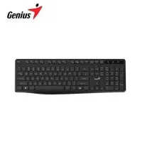TECLADO GENIUS WIRELESS KB-7200 AI COPILOT SILENT MULTIMEDIA USB SP BLACK (31320002401)