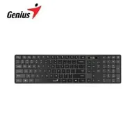 TECLADO GENIUS DUAL WIRELESS/BT SLIMSTAR 7250BT AI COPILOT MULTIMEDIA SP BLACK(31320004407)