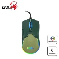 MOUSE GENIUS GX SCORPION M700 7200 DPI 6-BOT PROGRAMABLES + MEMORIA INTEGRADA RGB ARMY GREEN (31040009401)