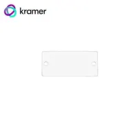 PLACA DE PARED KRAMER W-BLANK(W) TAPA CIEGA PARA ESPACIO LIBRE (85-820199)