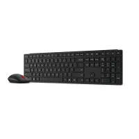 Teclado Y Mouse Inalámbricos Multimodo Lenovo Procombo 6000-La Español 171 (Sin Bater