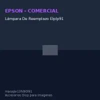 Lámpara De Reemplazo Elplp91