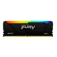 Memoria Kingston Fury Beast 32GB Ddr4-3200Mt/S Pc4-25600, Cl16, 1.35V, 288-Pin, Rgb,