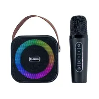 Parlante Karaoke Inalámbrico Teros Te-6013N, BT 5.4, 10W, 1800Mah, Usb, Luces RGB @@@