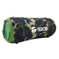 Parlante Ultra Te-6046G, Color Verde Militar Camuflado, 40 Wdisfruta De La Mejor