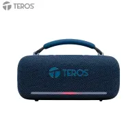 Parlante Inalámbrico Teros Vibe Vb-6049Bl, 60W, BT 5.3, 4000 Mah, Usb, Luces Led, Azu