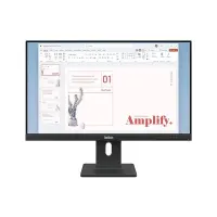 Monitor Plano Lenovo Thinkvision E24-40, 23.8 Wled FHD Ips/Hdmi/Dp/Vga/Parlantes (2W