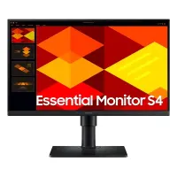 Monitor Plano Samsung Essential Monitor S4, 22 FHD Ips, 100Hz, Hdmi, Dpel Monit