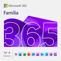 Licenciamiento Virtual (Esd) Microsoft 365 Familia (Licencia De 12 Meses / 1 A 6 Usua