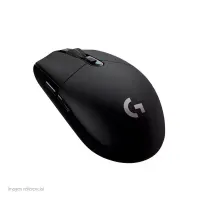 Mouse Lightspeed Inalámbrico Logitech G305, 200 -12.000 Dpi, 6 Botones, Negro, Usb.