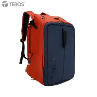 Backpack Teros Alltracker Te-9053Ob, Para Notebooks De Hasta 15.6, Ocre/Azulequ