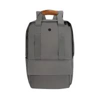 Backpack Teros City Ii Te-9033Ag, Para Notebooks De Hasta 15.6, Grisorganizació