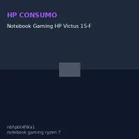 Notebook Gaming HP Victus 15-Fb3019La, 15.6 FHD Ips, AMD Ryzen 7 7445Hs Hasta 4.7GHZ